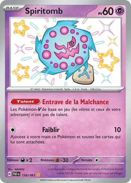 Spiritomb — Paldean Fates