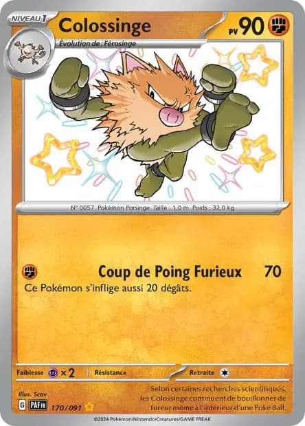 Primeape — Paldean Fates