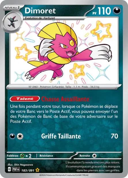 Weavile — Paldean Fates