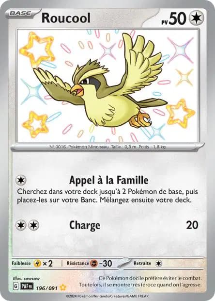 Pidgey — Paldean Fates