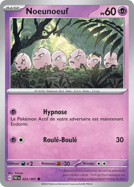 Exeggcute — Paldean Fates