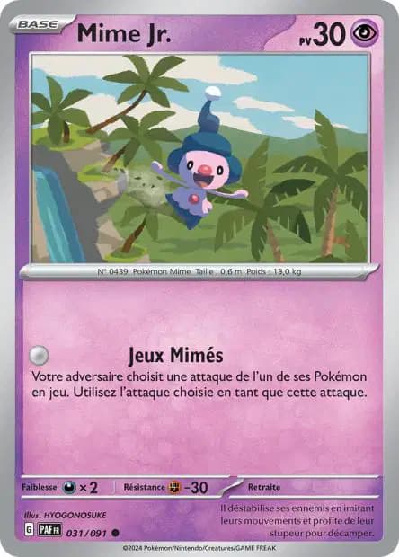 Mime Jr. — Paldean Fates