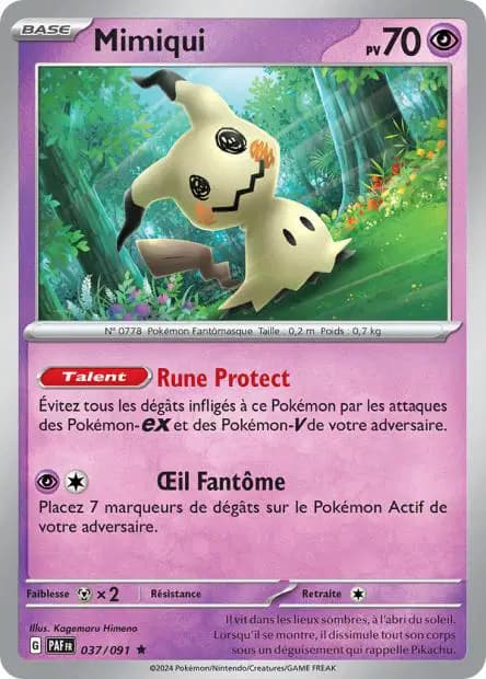 Mimikyu — Paldean Fates