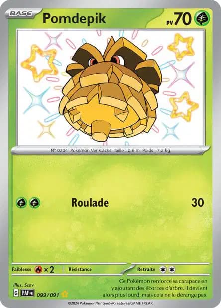 Pineco — Paldean Fates