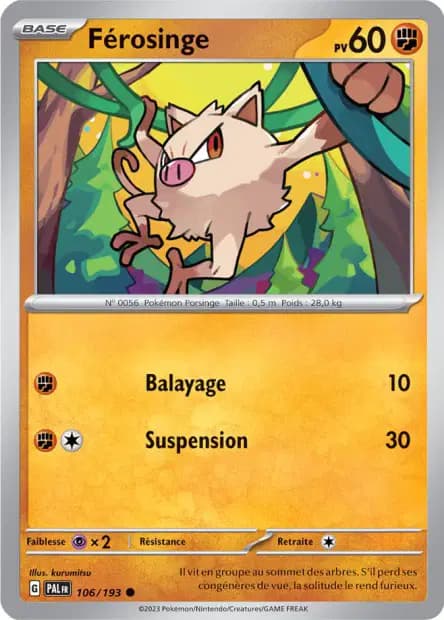 Mankey — Paldea Evolved