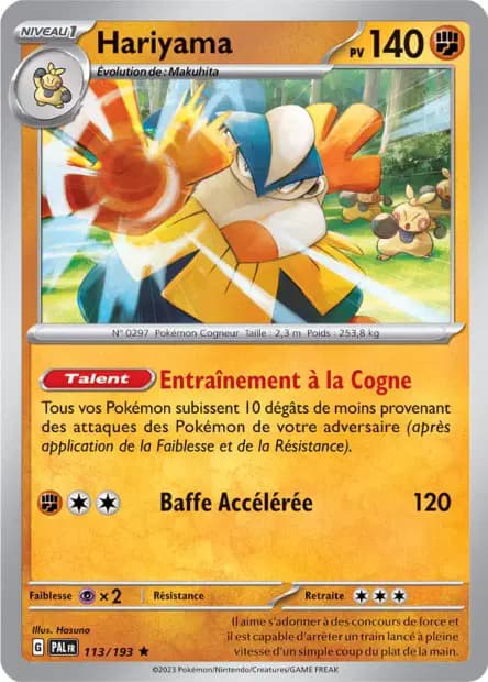 Hariyama — Paldea Evolved