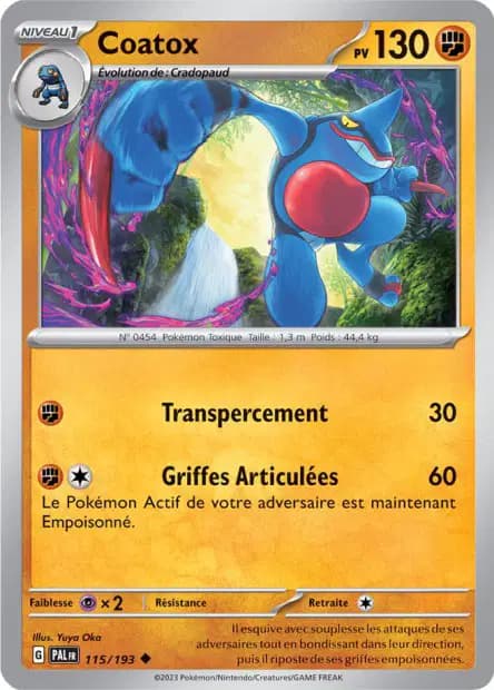 Toxicroak — Paldea Evolved