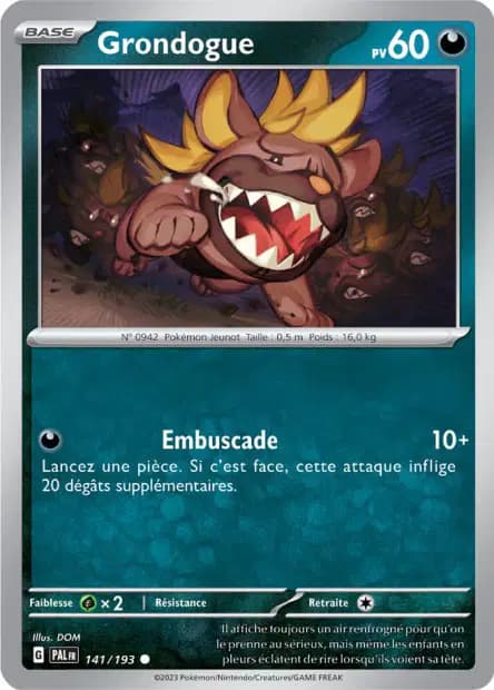 Maschiff — Paldea Evolved