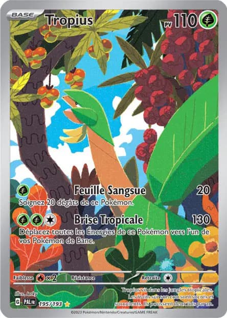 Tropius — Paldea Evolved