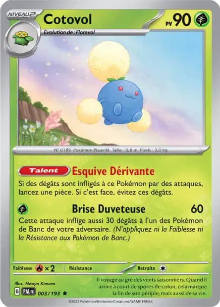Jumpluff — Paldea Evolved