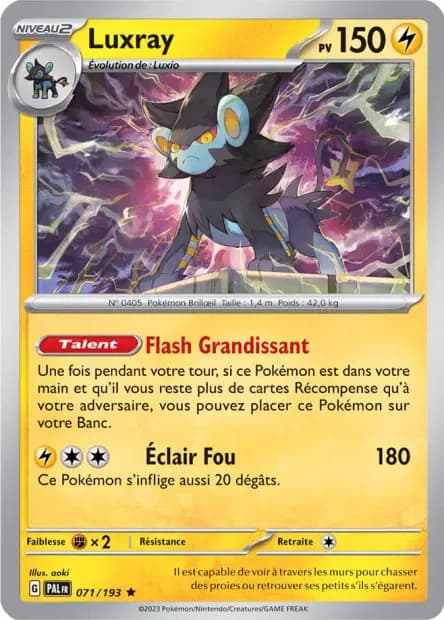 Luxray — Paldea Evolved