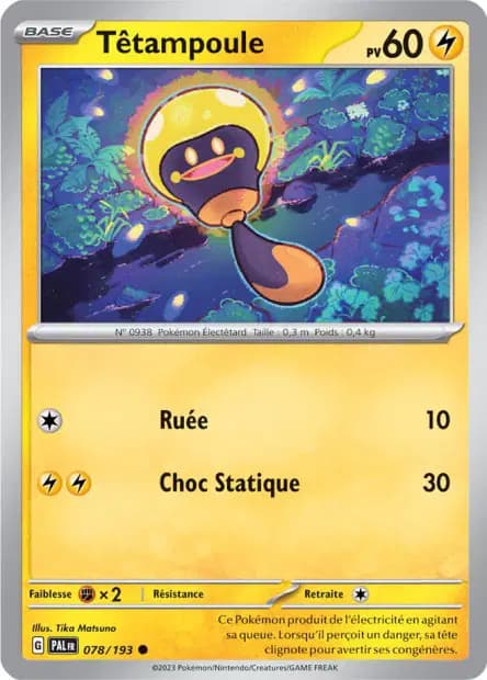 Tadbulb — Paldea Evolved
