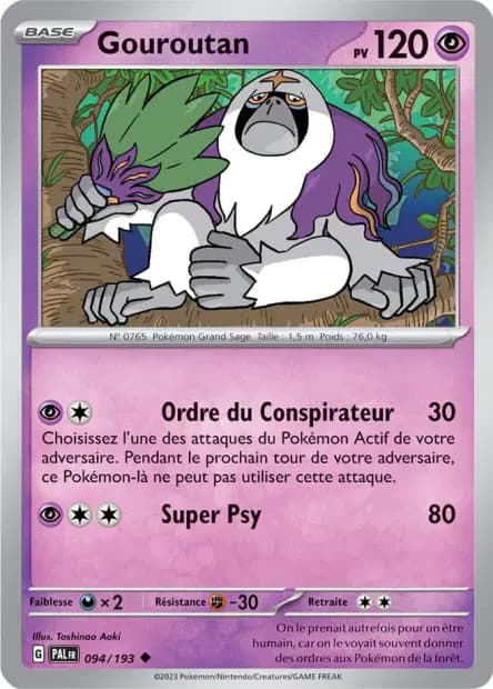 Oranguru — Paldea Evolved