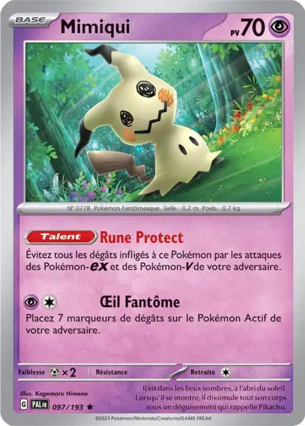 Mimikyu — Paldea Evolved