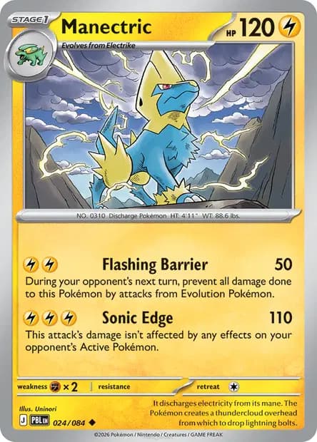 Manectric — Pitch Black