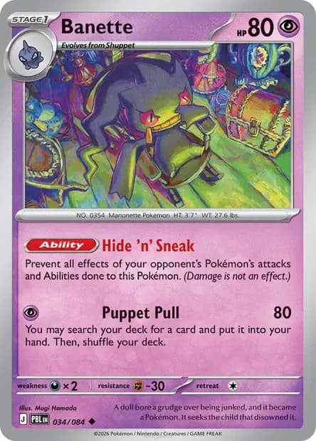Banette — Pitch Black
