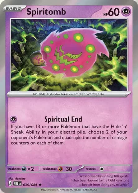 Spiritomb — Pitch Black
