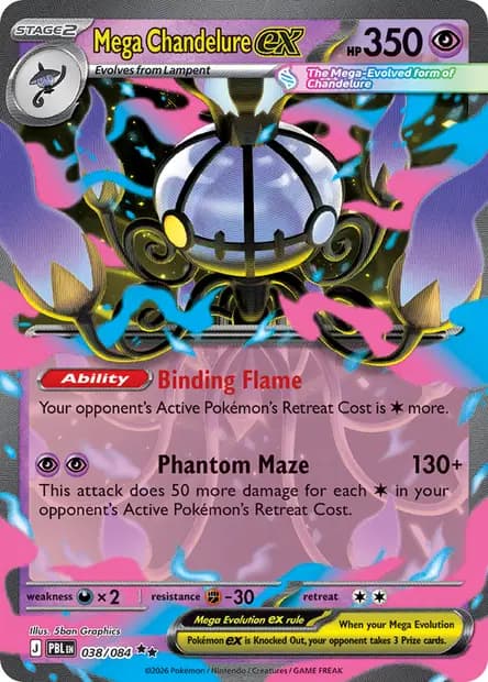 Chandelure — Pitch Black