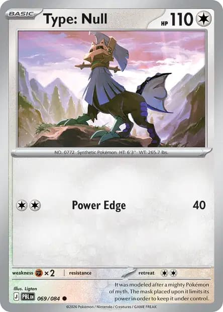 Type: Null — Pitch Black