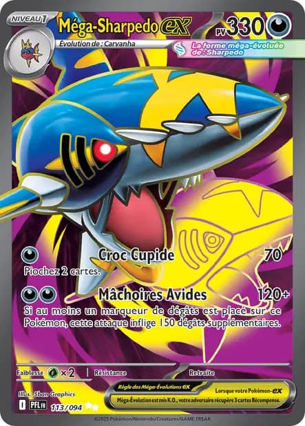 Sharpedo — Phantasmal Flames