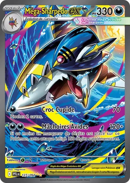 Sharpedo — Phantasmal Flames