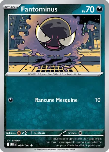 Gastly — Phantasmal Flames