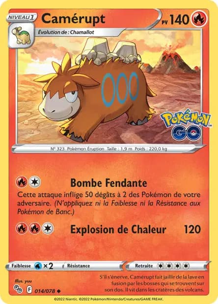 Camerupt — Pokémon GO