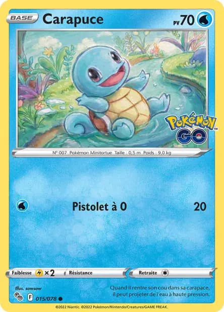 Squirtle — Pokémon GO