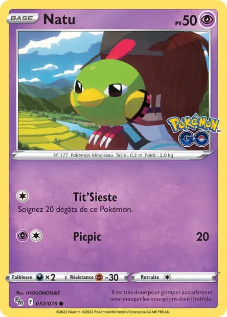Natu — Pokémon GO
