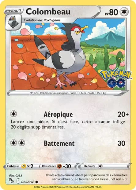 Tranquill — Pokémon GO