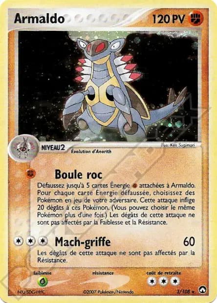 Armaldo — EX Power Keepers