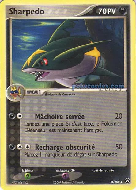 Sharpedo — EX Power Keepers