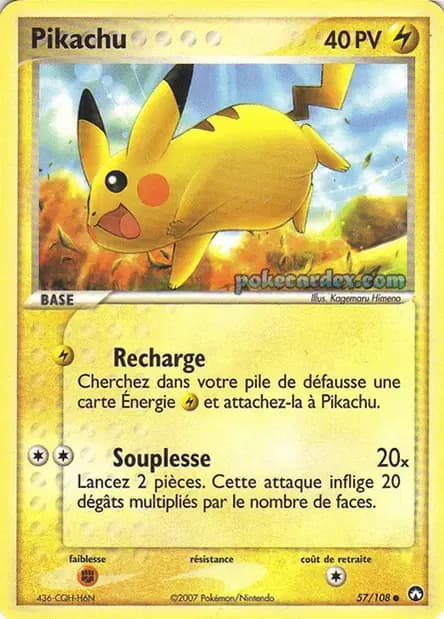 Pikachu — EX Power Keepers