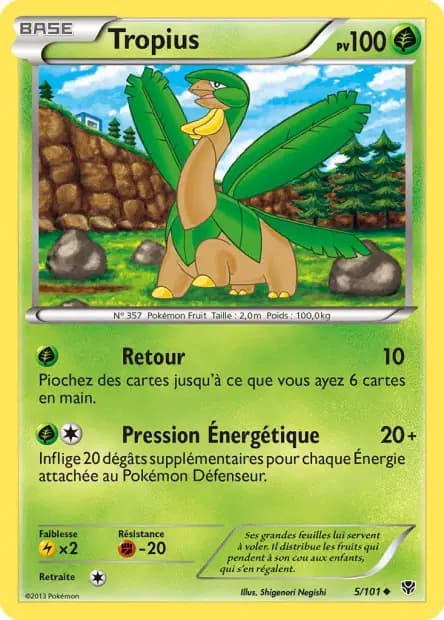 Tropius — Plasma Blast