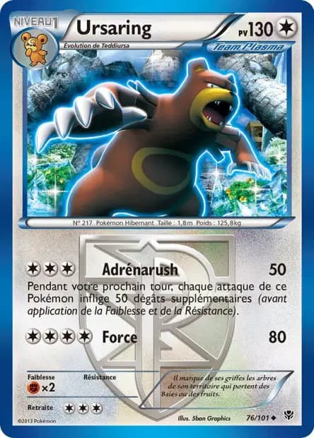 Ursaring — Plasma Blast