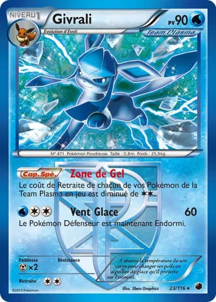 Glaceon — Plasma Freeze