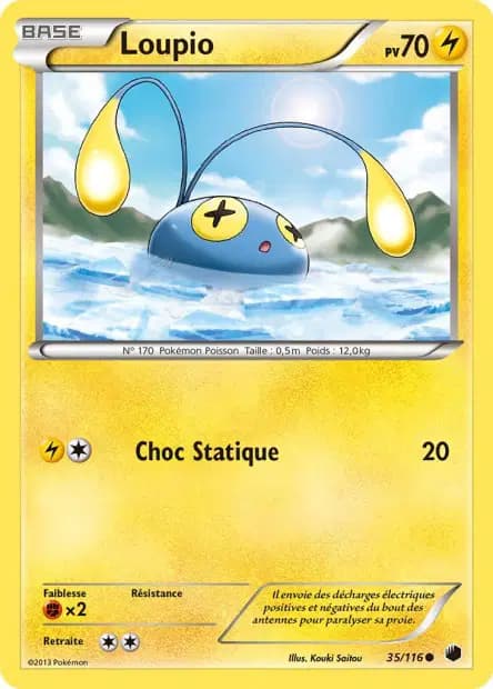Chinchou — Plasma Freeze