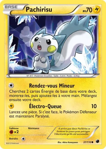 Pachirisu — Plasma Freeze