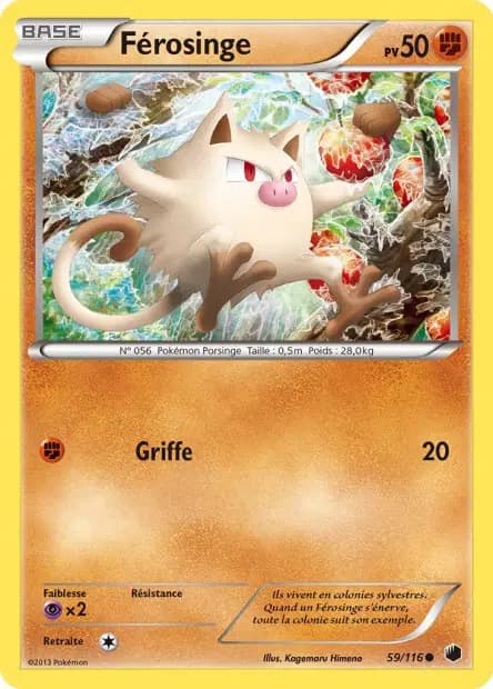 Mankey — Plasma Freeze