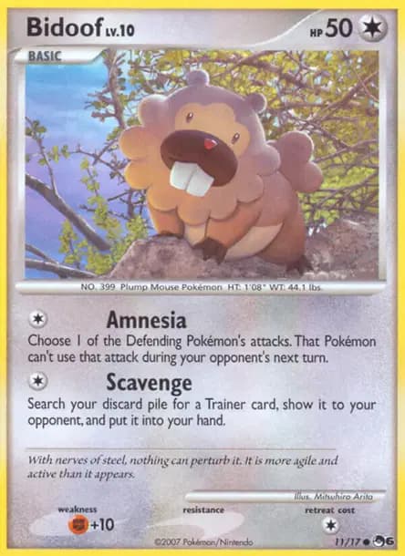 Bidoof — POP Series 6