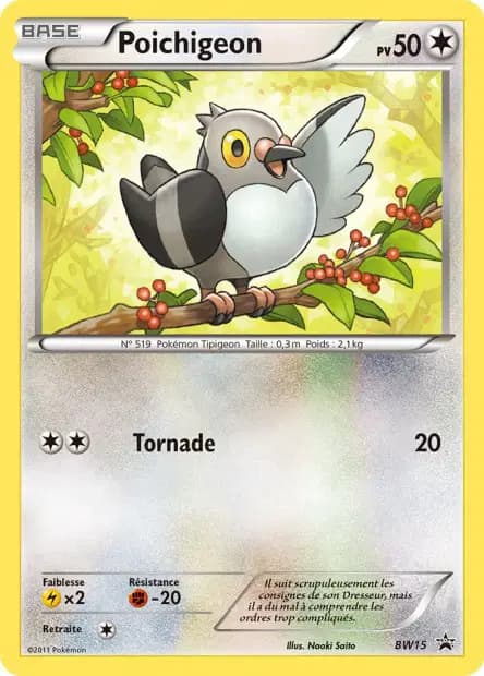 Pidove — Black & White Black Star Promos