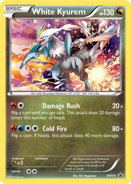 Kyurem — Black & White Black Star Promos