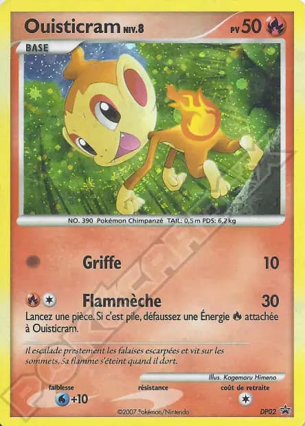 Chimchar — Diamond & Pearl Black Star Promos