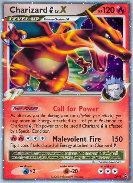 Charizard — Diamond & Pearl Black Star Promos