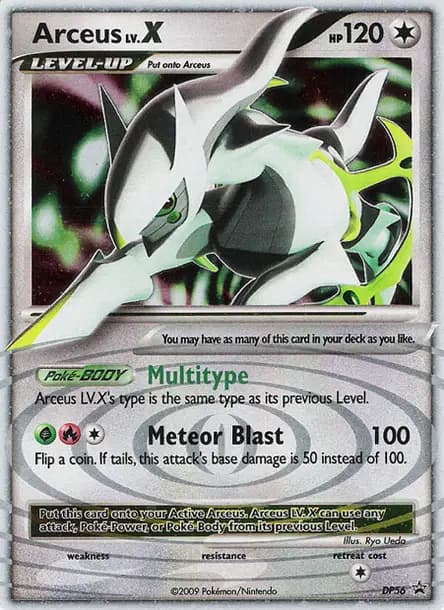 Arceus — Diamond & Pearl Black Star Promos