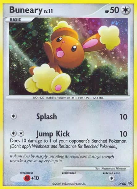 Buneary — Diamond & Pearl Black Star Promos