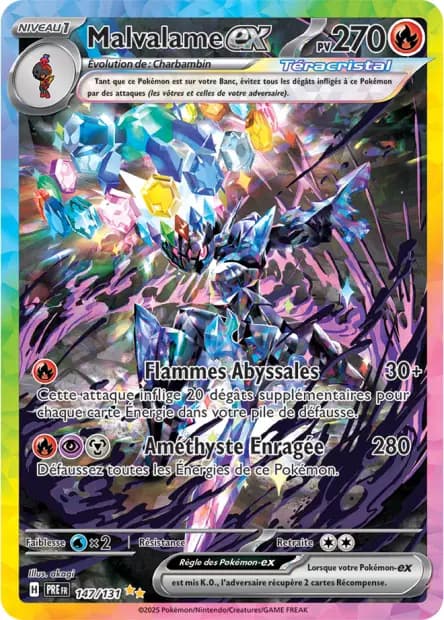 Ceruledge — Prismatic Evolutions