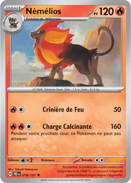 Pyroar — Prismatic Evolutions