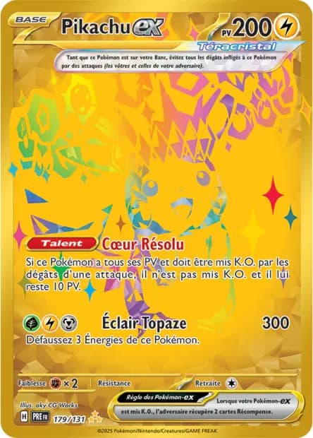 Pikachu — Prismatic Evolutions
