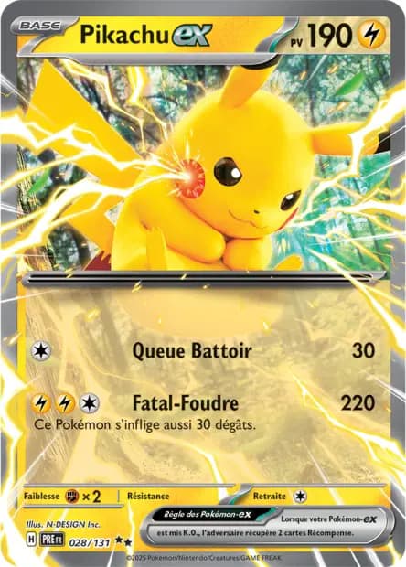 Pikachu — Prismatic Evolutions